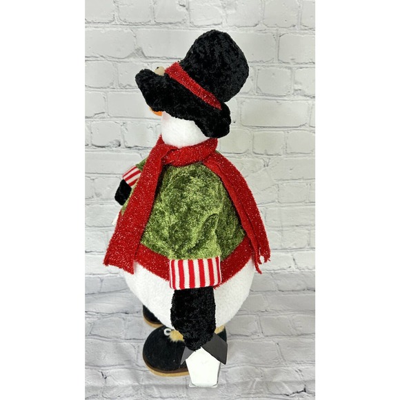 Flowers Inc Balloons 20” Tall & Fat Gardening Birdhouse Standing Snowman - Picture 10 of 12